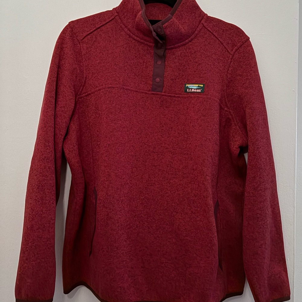Women's L.L.Bean Sweater Fleece Pullover (Petite)